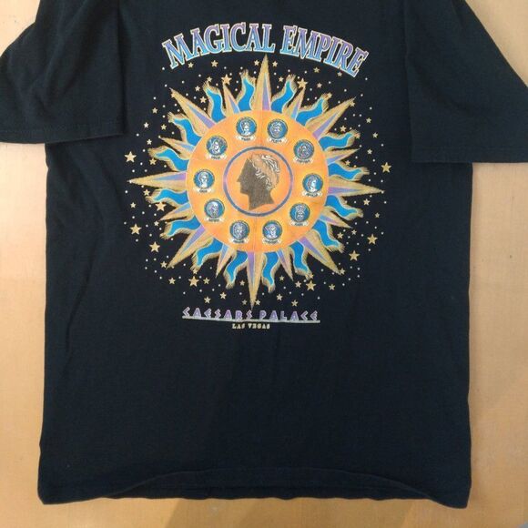 Vintage Caesar's Palace Magical Empire Roman Gods T-Shirt - Picture 3 of 7